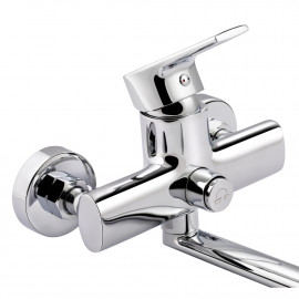 Смеситель для ванны Qtap Labe 3220107GC