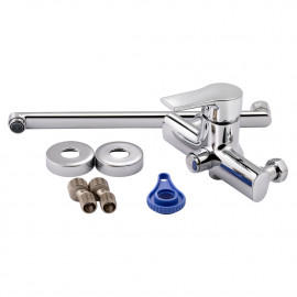 Смеситель для ванны Qtap Labe 3220107GC