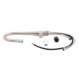 Смеситель для кухни Qtap Evicka 9135103UN с выдвижным изливом