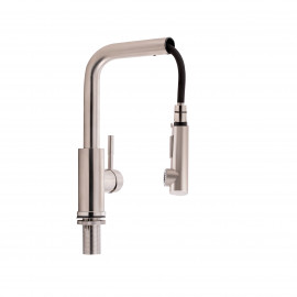 Смеситель для кухни Qtap Karuska 9139103FN с выдвижным изливом