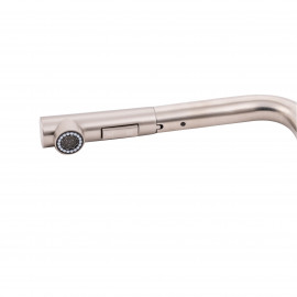 Смеситель для кухни Qtap Karuska 9139103FN с выдвижным изливом