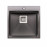 Кухонная мойка Qtap DK5050BL 2.7/1.0 мм Black (QTDK5050BLPVD2710)
