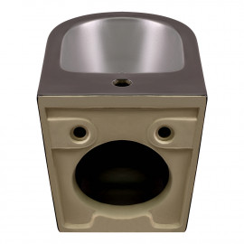 Биде подвесное Qtap Scorpio 515x360x345 Matt black QT1455053FMB