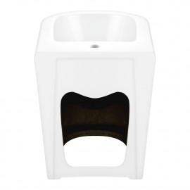 Биде напольное Qtap Scorpio 530x360x395 White QT14441003CW