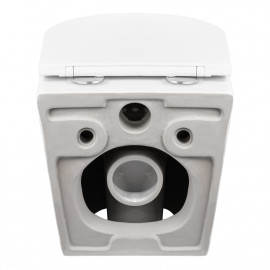 Унитаз подвесной Qtap Robin безободковый с сиденьем Soft-close QT1333046ERW