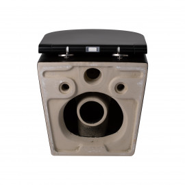 Унитаз подвесной Qtap Robin безободковый с сиденьем Soft-close QT1333046ERMB