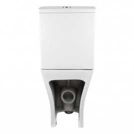 Унитаз-компакт Qtap Virgo безободковый с сиденьем Soft-close QT18222169ARW