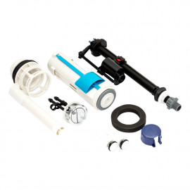 Унитаз-компакт Qtap Virgo безободковый с сиденьем Soft-close QT18222169ARW