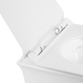 Унитаз подвесной Qtap Virgo безободковый с сиденьем Soft-close QT1833051ERW