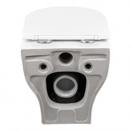 Унитаз подвесной Qtap Aries безободковый с сиденьем Soft-close QT0333063ERW
