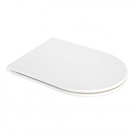 Унитаз подвесной Qtap Aries безободковый с сиденьем Soft-close QT0333063ERW