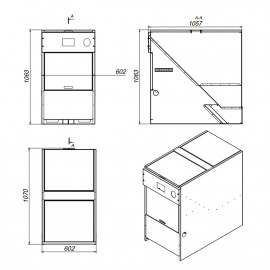 Бункер для пеллет Thermo Alliance 0,3 куб. м