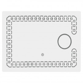 Зеркало Lidz 140.08.02 700х500 с LED-подсветкой