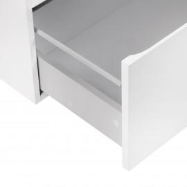 Тумба подвесная Qtap Albatross 710х725х460 White QT0174TP700DW