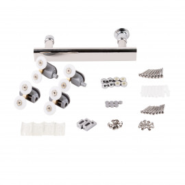 Душевая дверь в нишу Lidz Zycie SD90x185.CRM.TR, стекло прозрачное 5 мм