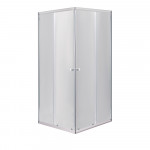 Душевая кабина Lidz Wawel SC90x90.SAT.LOW.TR, стекло прозрачное 4 мм, без поддона