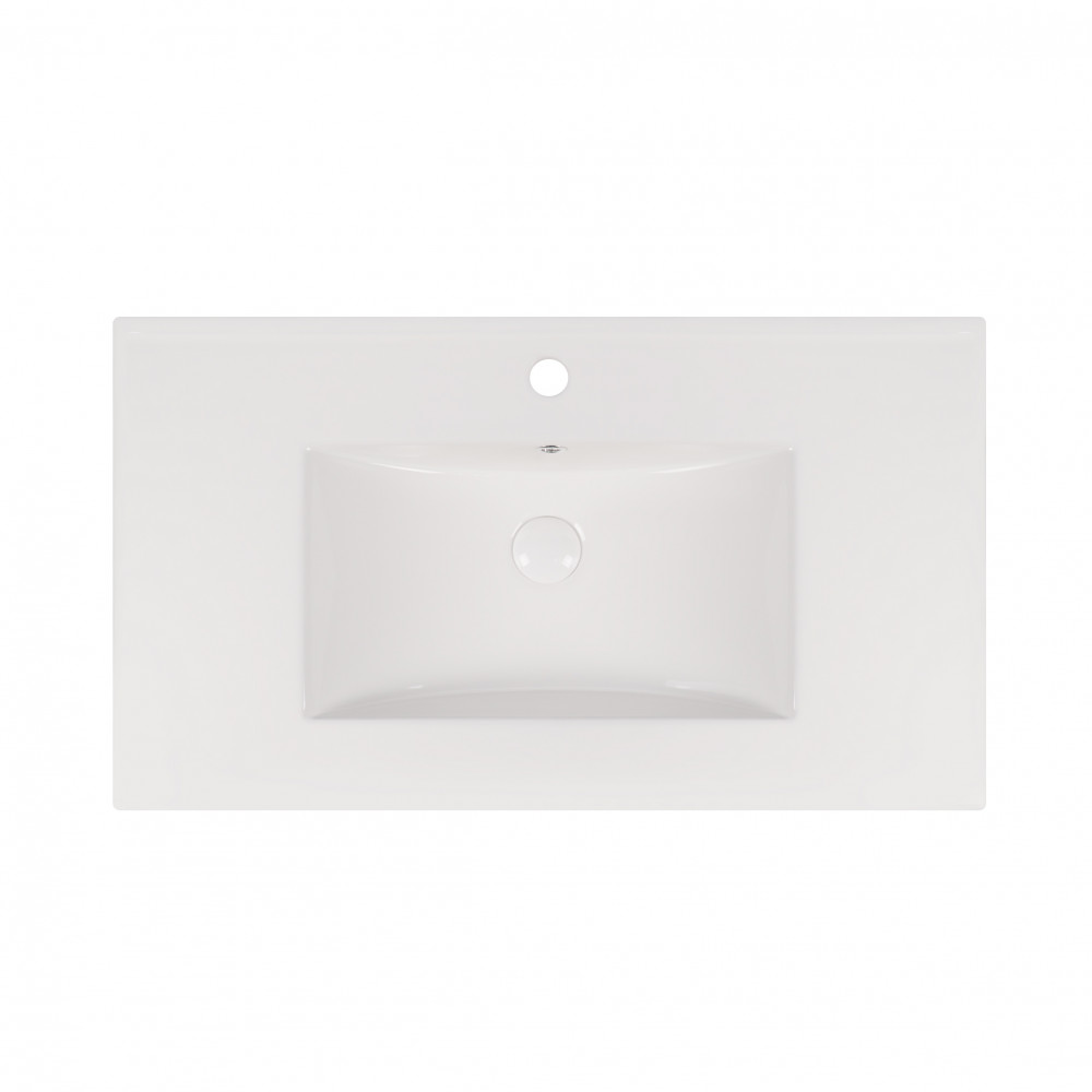 Раковина Qtap Albatross New 810x470x180 White с донным клапаном QT0111750680W