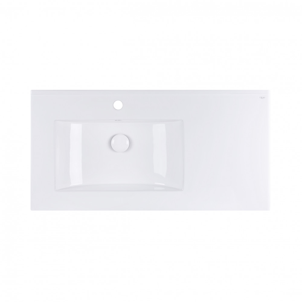 Раковина Qtap Albatross New 910x470x180 White с донным клапаном QT0111750690LW