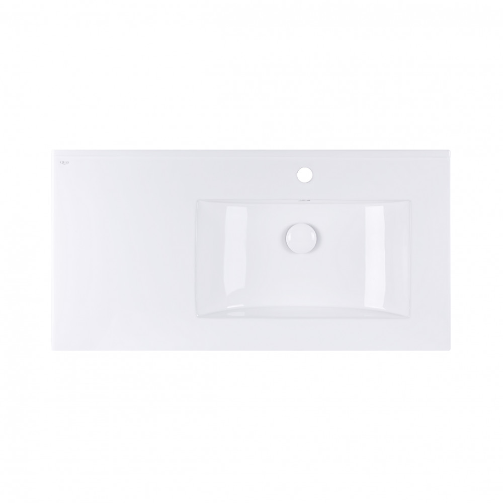 Раковина Qtap Albatross New 910x470x180 White с донным клапаном QT0111750690RW