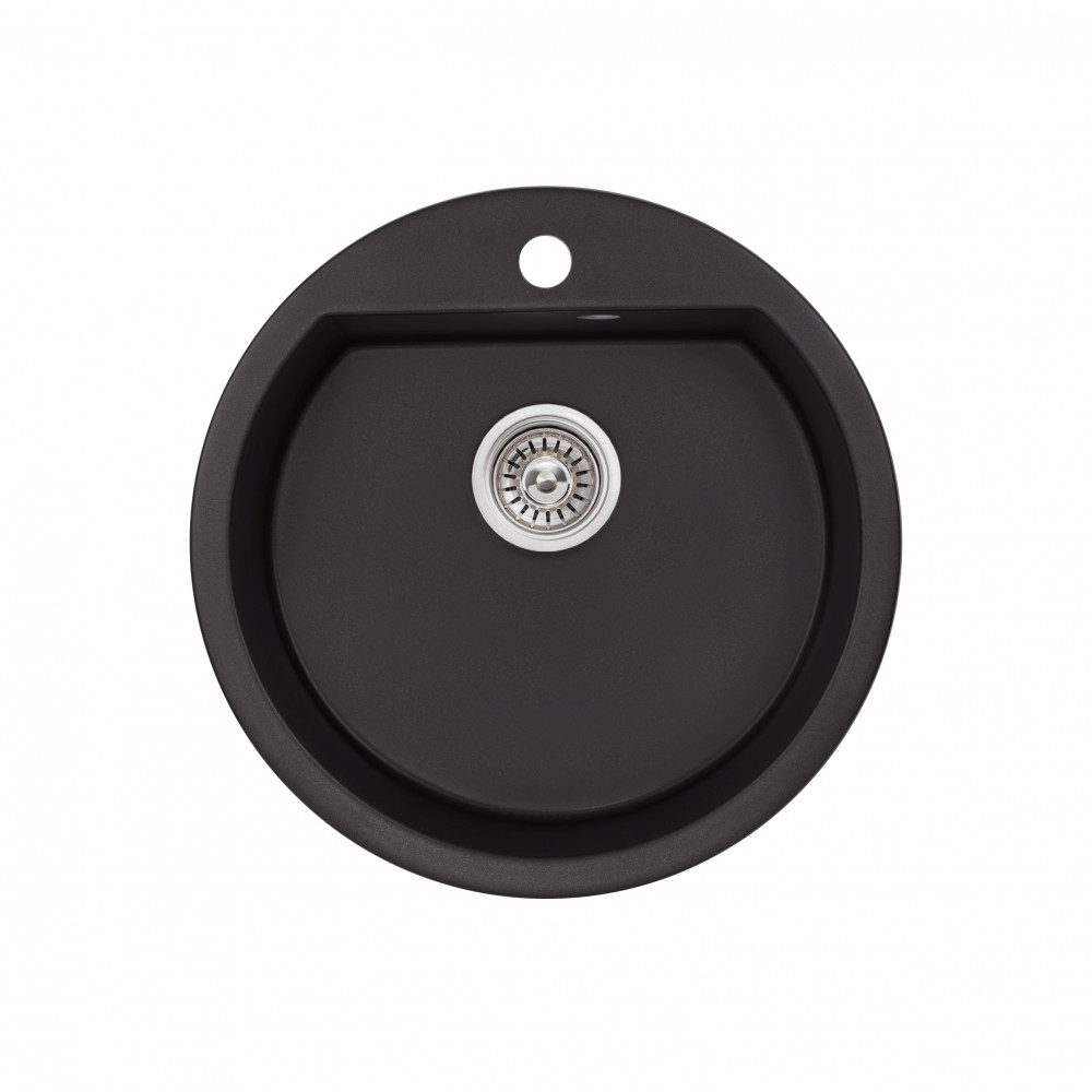 Кухонная мойка Qtap CS D510 Black (QTD510BLA404)