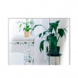 Зеркальный шкаф подвесной Qtap Scorpio 800х600х145 White QT1477ZP801W