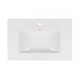 Комплект Qtap Scorpio 710х585х460 Graphite тумба подвесная + раковина врезная QT1472TPВ7023070CG