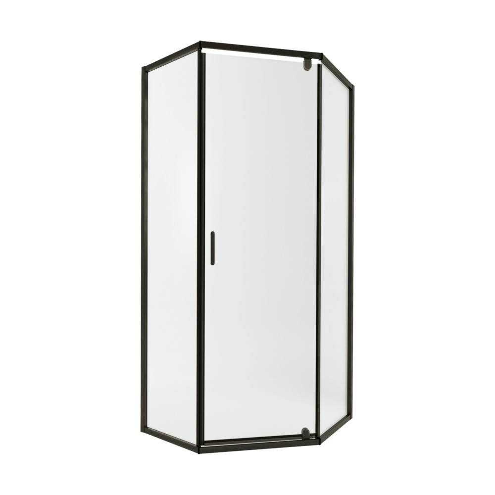 Душевая кабина Qtap Scorpio BLA10115-AC6 100x100 см, стекло Clear 6 мм, покрытие CalcLess без поддона