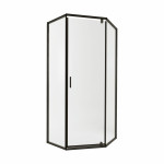 Душевая кабина Qtap Scorpio BLA10115-AC6 100x100 см, стекло Clear 6 мм, покрытие CalcLess без поддона