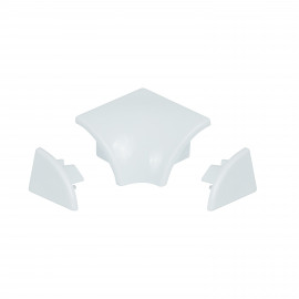 Набор накладок + соединение для декоративных планок Qtap Water cover Set 01