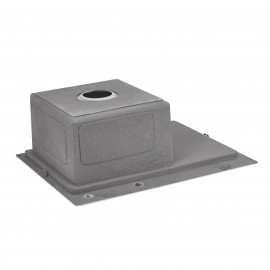 Набор 2 в 1 Lidz кухонная мойка H6350L 3.0/0.8 мм Brush + дозатор для моющего средства