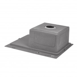 Набор 2 в 1 Lidz кухонная мойка H6350R 3.0/0.8 мм Brush + дозатор для моющего средства