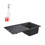 Набор Grohe мойка кухонная K400 31640AP0 + дозатор для моющего средства Contemporary 40536000