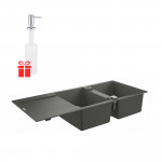 Набор Grohe мойка кухонная K500 31647AT0 + дозатор для моющего средства Contemporary 40536000
