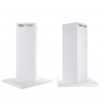 Стенд Qtap для керамики, островной 1850х1200х1200 мм, белый (комплект)