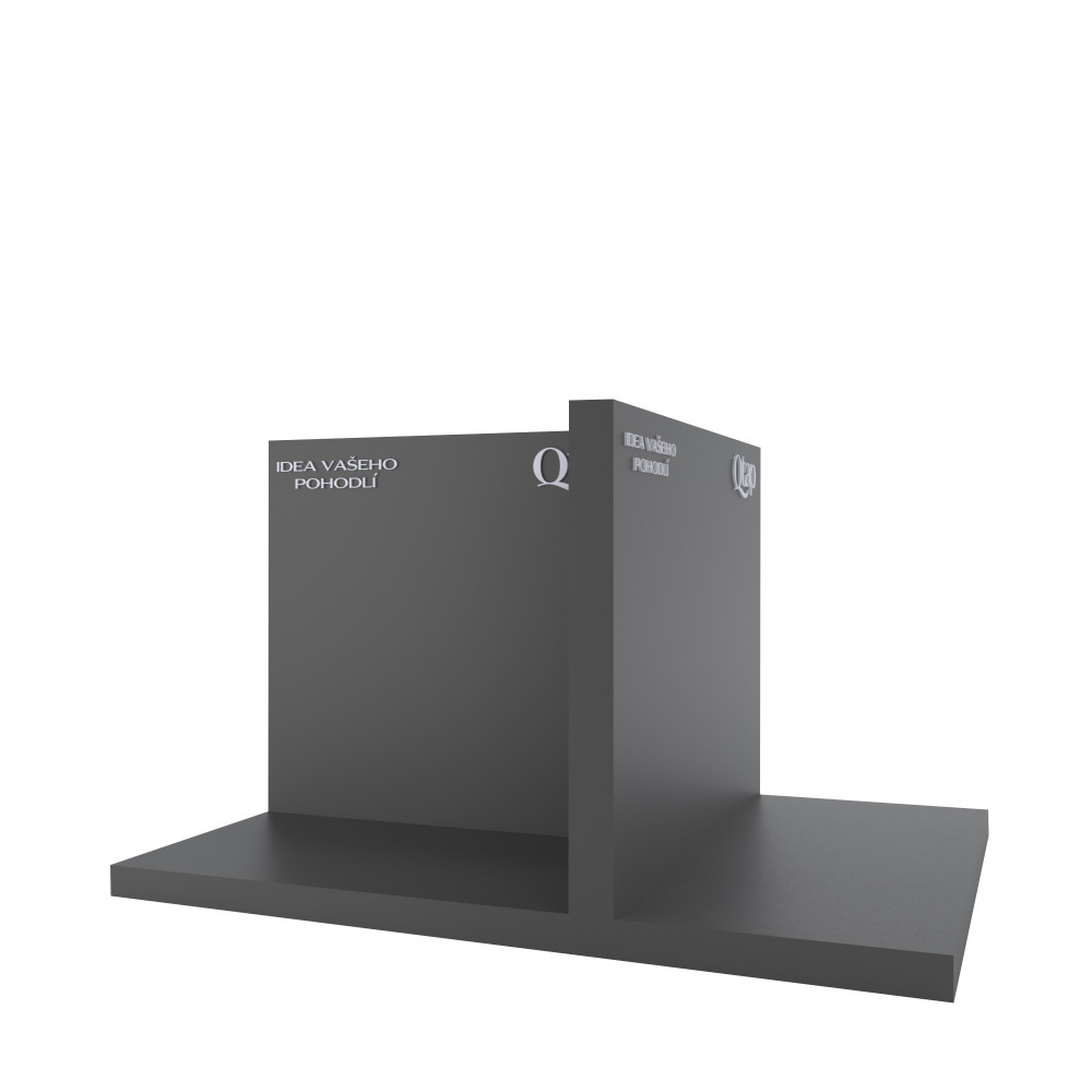 Стенд Qtap для керамики, универсальный 1200х2000х1500 мм, графит (комплект)
