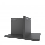 Стенд Qtap для керамики, универсальный 1200х2000х1500 мм, графит (комплект)