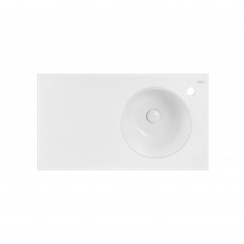 Раковина Qtap Virgo 800х460х300 White с донным клапаном QT1811FL8130ARRW