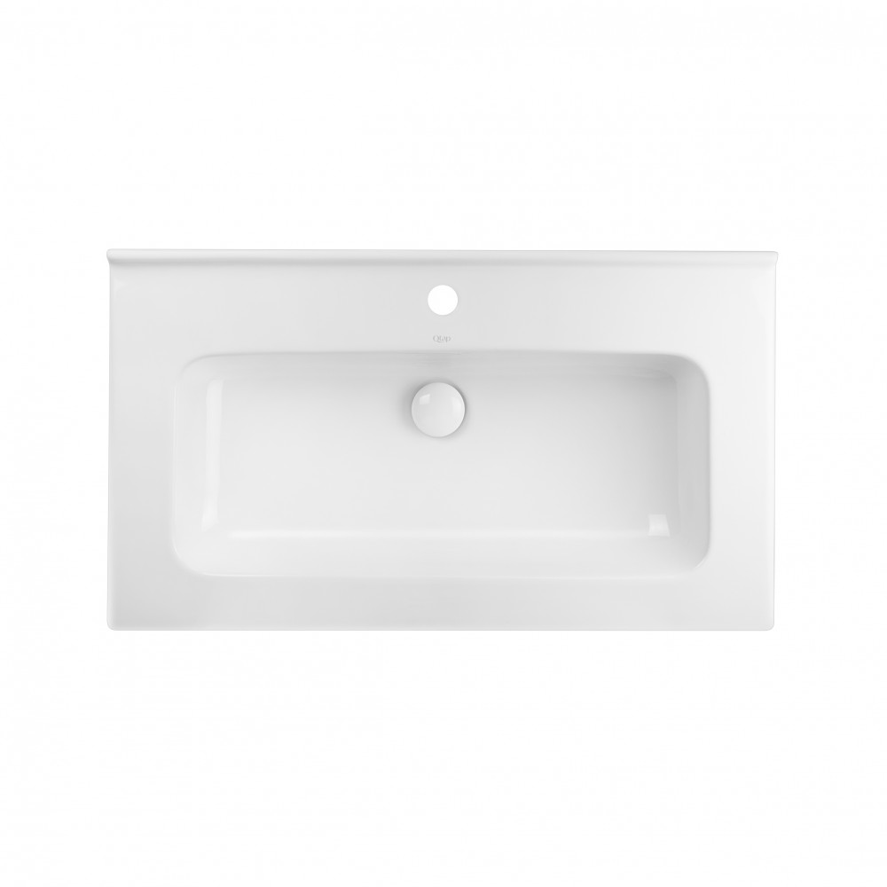 Раковина Qtap Albatross 01 815х467х195 White с донным клапаном QT0111FL8167CW