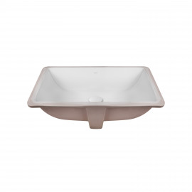 Раковина Qtap Stork 555х410х200 White с донным клапаном QT1511LU022W