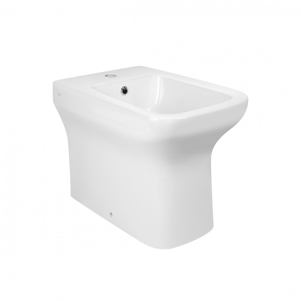 Биде напольное Qtap Cardinal 520х360х405 White QT0444B660BW