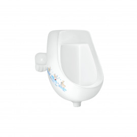 Писсуар подвесной детский Qtap Baby 420х300х465 White с рисунком QT2388U460EWD