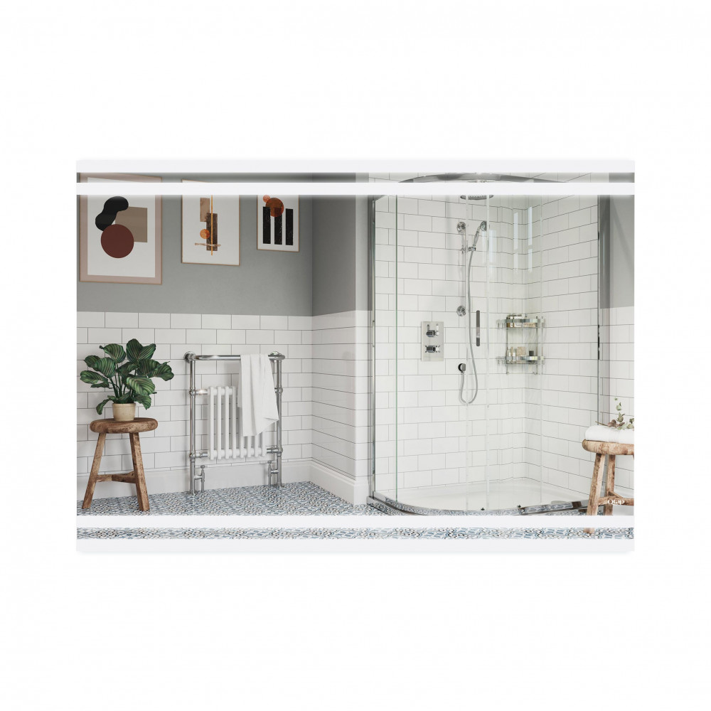 Зеркало Qtap Mideya Classic 1000х700 с LED-подсветкой QT2078250680W