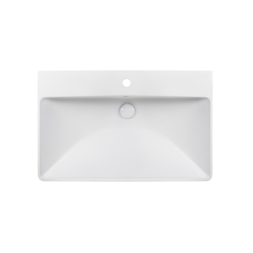 Раковина Qtap Albatross D 800х500х210 White с донным клапаном QT01115080DW