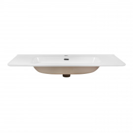 Раковина Qtap Albatross 9H 1000х460х180 White с донным клапаном QT01119100HW