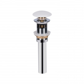 Раковина Qtap Albatross 5H 800х500х210 White с донным клапаном QT01115080HW