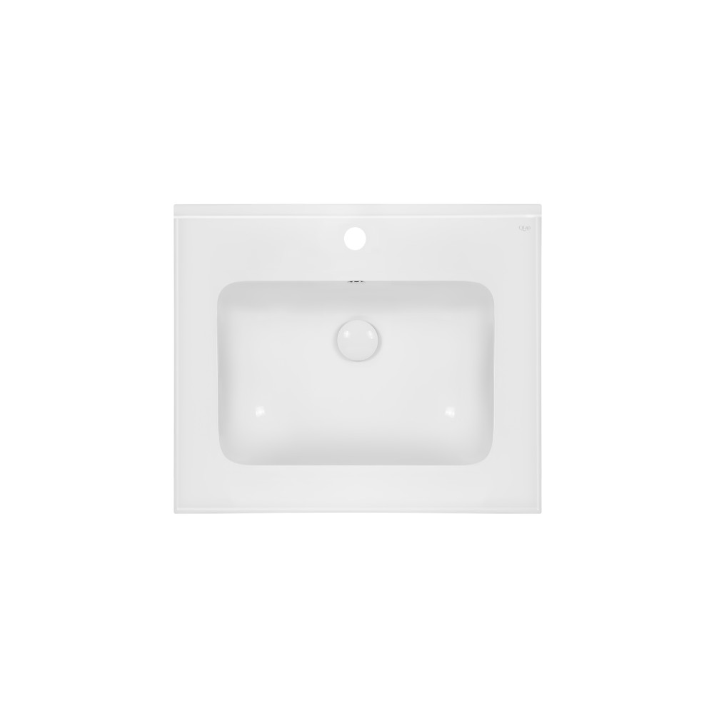 Раковина Qtap Albatross E49 600х490х200 White с донным клапаном QT01119060E49W