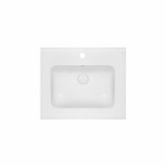 Раковина Qtap Albatross E49 600х490х200 White с донным клапаном QT01119060E49W