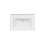 Раковина Qtap Albatross 5C 600х480х210 White с донным клапаном QT01115060CW