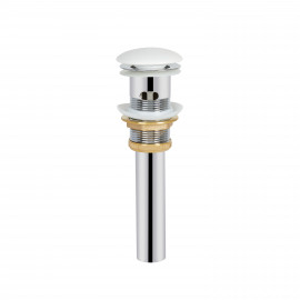 Раковина Qtap Nando B 400х420х155 White с донным клапаном QT12117040BW