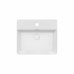 Раковина Qtap Nando C 500х420х125 White с донным клапаном QT12117050CW